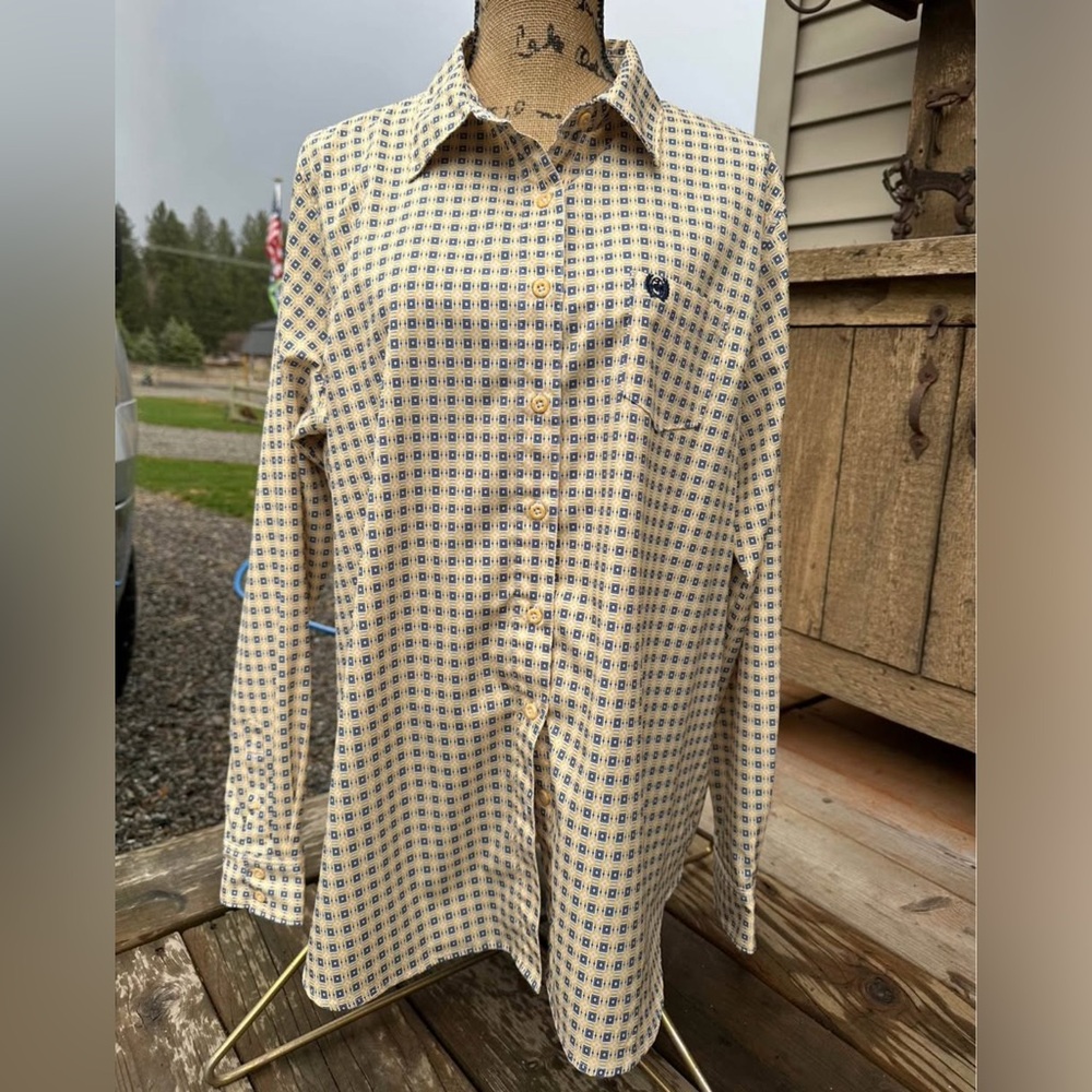 Ladies XXL Cinch Western Shirt
